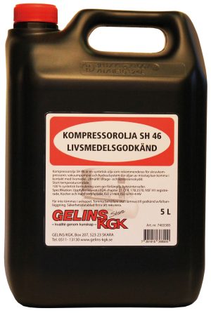 KOMPRESSOROLJA LIVS SYNT 46 5L