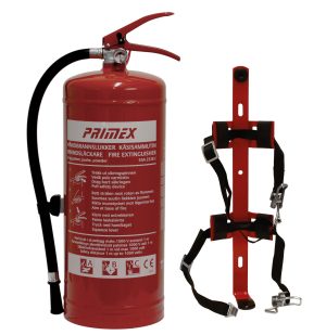 PRIMEX Pulverbrandsläckare 6 kg Med Hållare