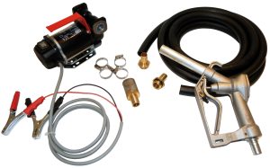 DIESELPUMP 50L/MIN 12V KOMPLET