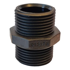 DUBBELNIPPEL 1"x1" PLAST