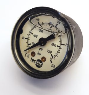 MANOMETER 1/8″ 250BAR 42MM BAK