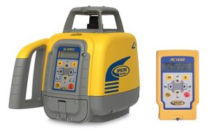 Spectra GL1425C Tvåfallslaser + Radiofjärrkontroll RC1402 + Batterier + Laddare + Väska
