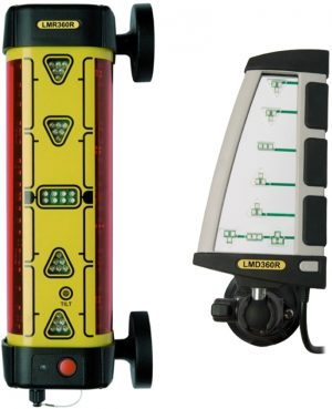 LEICA LMR 360 MASKINMOTTAGARE MED HYTTDISPLAY + MAGNETFÄSTE + BATTERIER + LADDARE + VÄSKA