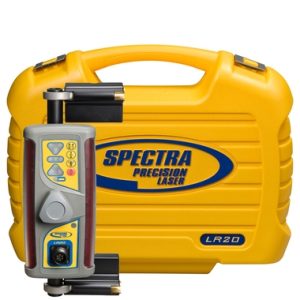 Spectra LR20-1 Maskinmottagare + Laddare + Magnetfäste + Väska