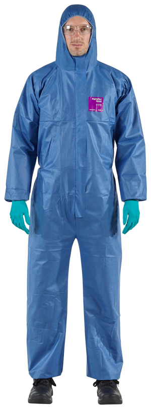 KORTTIDSOVERALL M1500 ALPHATEC BLÅ 3XL