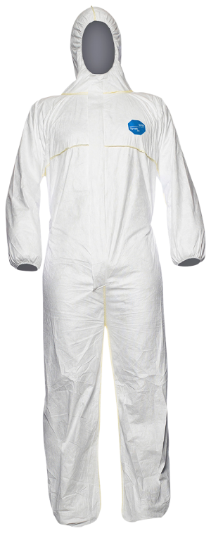 KORTTIDSOVERALL TYVEK 200 EASYSAFE TSCHF5SWHDE VIT S