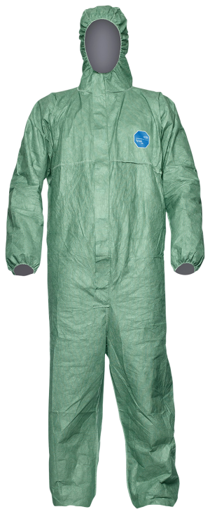 KORTTIDSOVERALL TYVEK 500 XPERT TYCHF5SGR00 GRÖN XXL