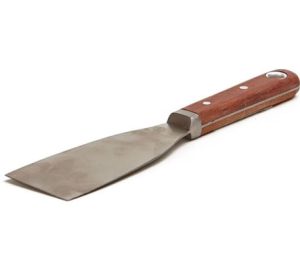Engelsk Spackelspade Med Träskaft 50mm