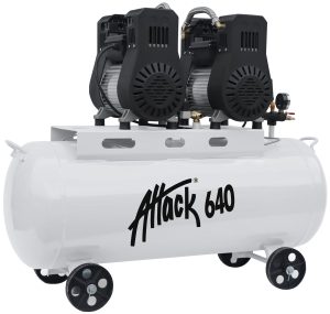 KOMPRESSOR ATTACK 640 6HK 200L OLJEFRI