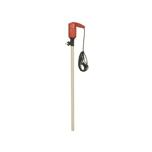 Elektrisk fatpump 230V, PP 1m. 47 l/min Ø32mm