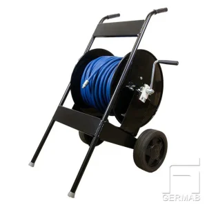 Vagn med handvevad högtrycksvattenvinda 50m-3/8″