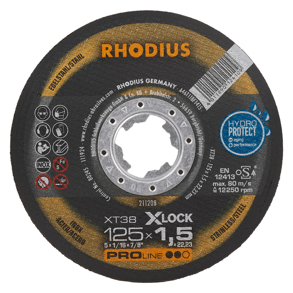 Rhodius XT38 XLock 125x1,5 (25 förp) - Bild 4