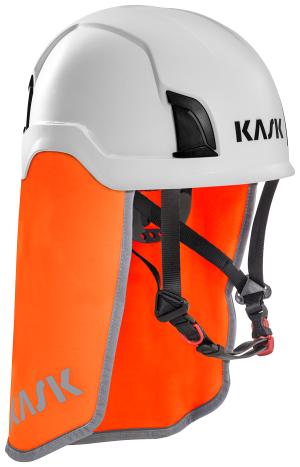 Nackskydd Kask hjälmar