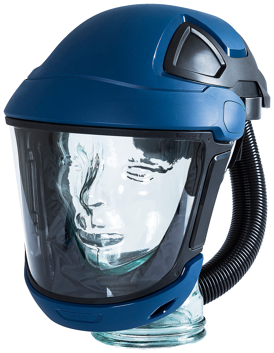 Skärm Sundström SR 570 inkl bump cap (T06-0602)