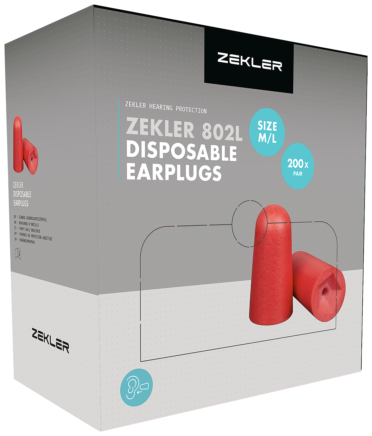 Hörselpropp Zekler 802 S, 802 L - Bild 3