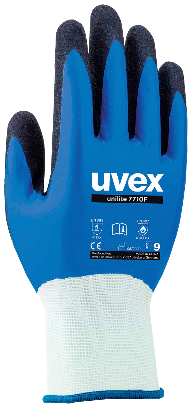 Vattentät handske Unilite 7710F