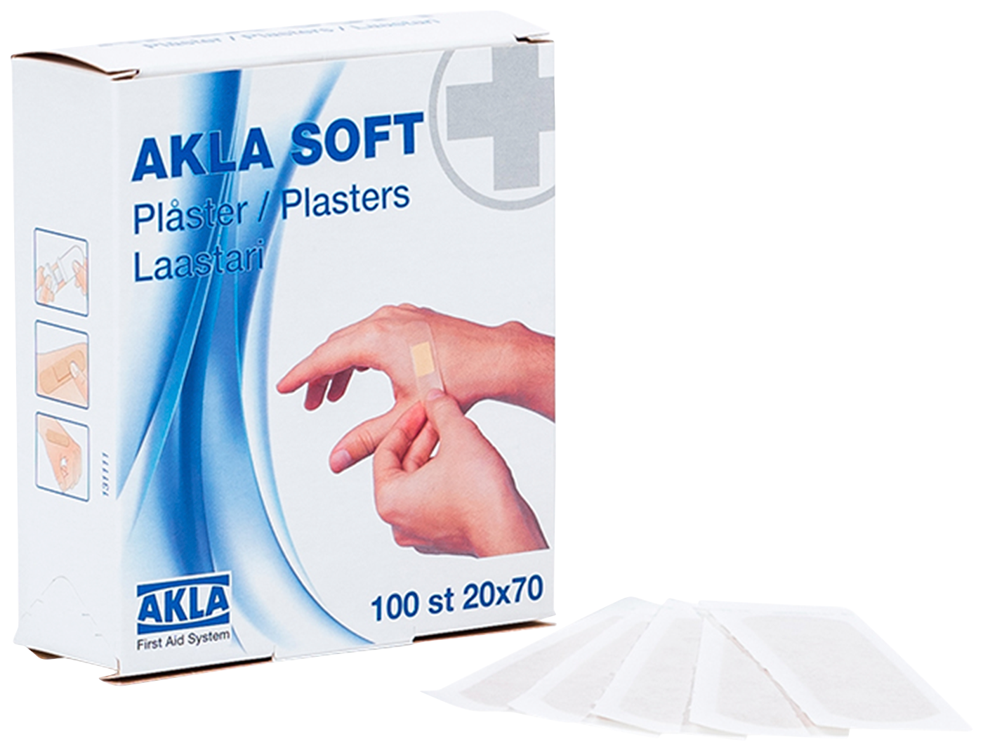 Plåster AKLA Soft