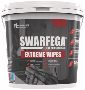 Våtrengöringsduk Swarfega Extreme Black Box 150 st