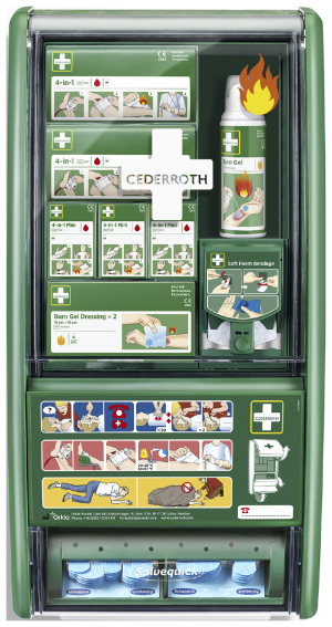 Första Hjälpen-station Cederroth First Aid & Burn Station 51011003
